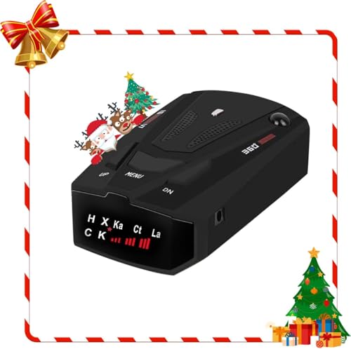 New RAD Driving Aids with Mute Memory, Led Display, City/Highway Mode, Long Range Detection, Black