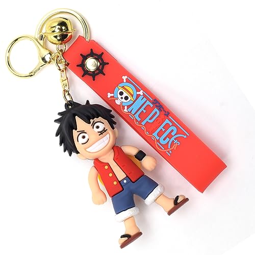 Daiyamondo Premium Metal Weapon Cool Cute Anime Cartoon 3D Rubber Creative Silicon Keychain Suitable For Girls | Car key rings| Bike Key Chains | Bag Charm | Boys