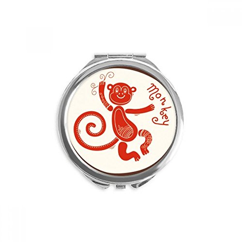 Miroir de maquillage portable zodiaque chine rouge contre les miroirs encombrants