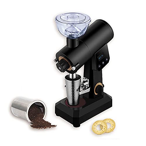GOUDAN-QIU Elektrische Kaffeemühle, elektrische Kaffeemühle for Espresso, Quantitative Touch Multi… – Bild 3