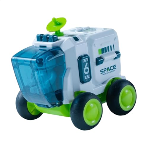 プルバックカー - 変形する乗り物のおもちゃ、魅力的なおもちゃの車 |変身おもちゃ 車 宇宙飛行士 男の子 慣性車 パーティー記念品 プッシュアンドゴーおもちゃ コレクションおもちゃ 学校用 グッズバッグフィラー