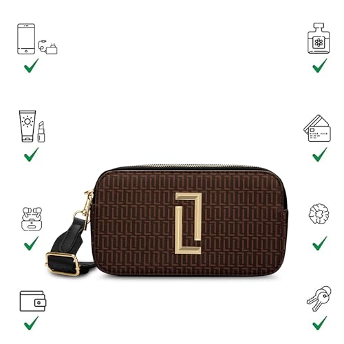 Image of Lavie Luxe Women's Mono Fenny Crossbody Sling Bag | Ladies Purse Handbag | Gift for Women