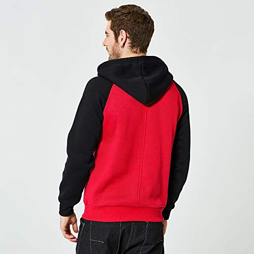 DUOFIER Hoodies for Men Pullover Hooded Sweatshirt with Kange Pocket4