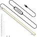 Sondiko LED Grow Light Strip, Full Spectrum Auto On&Off Every Day Grow Light with 48 LEDs 4 Dimmable Levels for Indoor Plants, 2 Pack