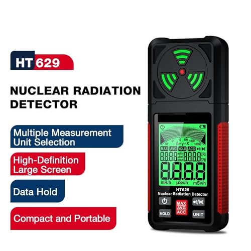 Medidor Geiger HT629 para Radiación Nuclear miniatura 2