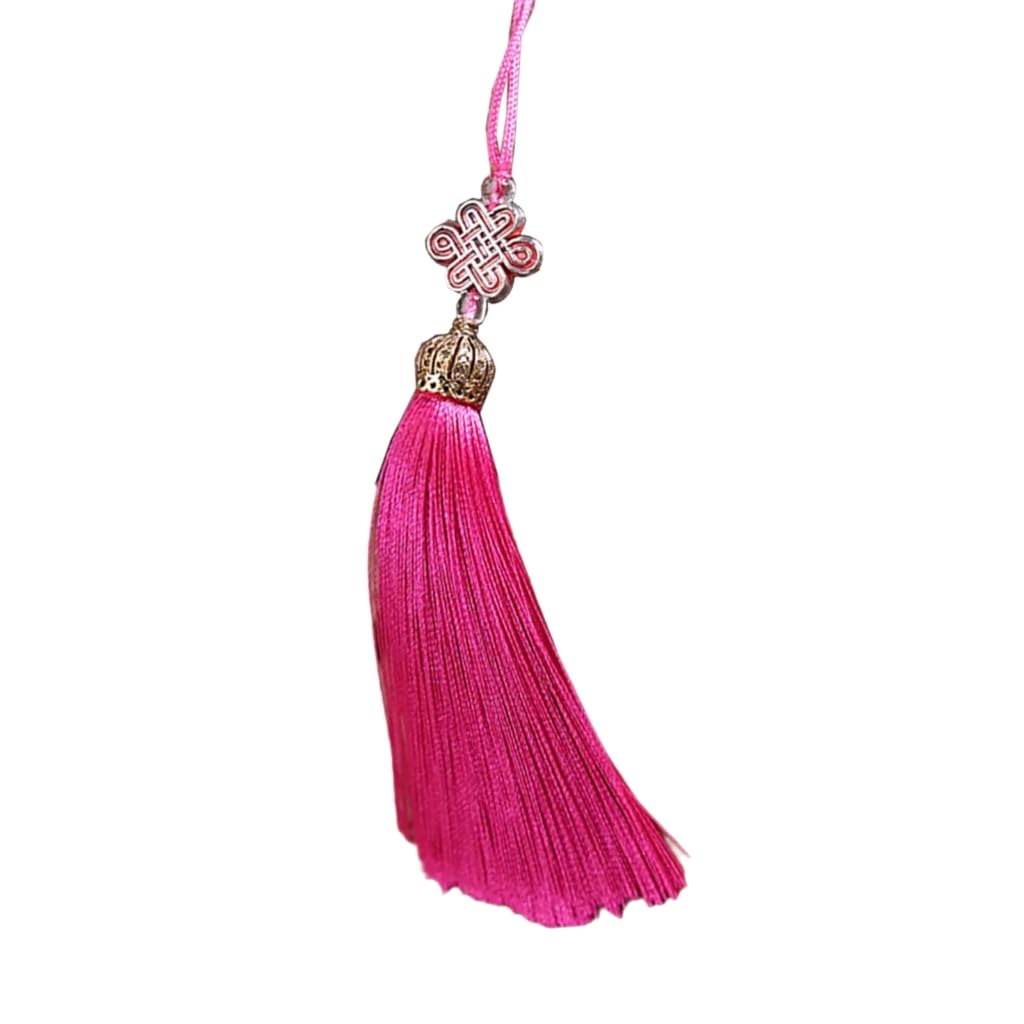 sodeber Chinese Knot Tassels Pendant Handmade Polyester Great for Home Decors and Festival