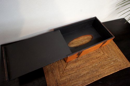 Amazon.co.jp: アジアン雑貨 バリ雑貨 ♪アニマル彫刻ティッシュBOX