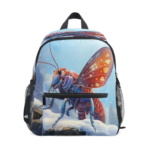 Sac à dos enfant homard aquarelle pour la rentrée en maternelle des garçons