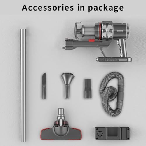 Image of SKYTONE Vacuum Cleaner for Home, 12000PA Suction with 1200W Powerfull Motor 3 Adjustable Suction Modes, 1.1L HEPA Filter, 2 in 1 Ultimate Cleaning Convenience, 1.5L, Red & Silver