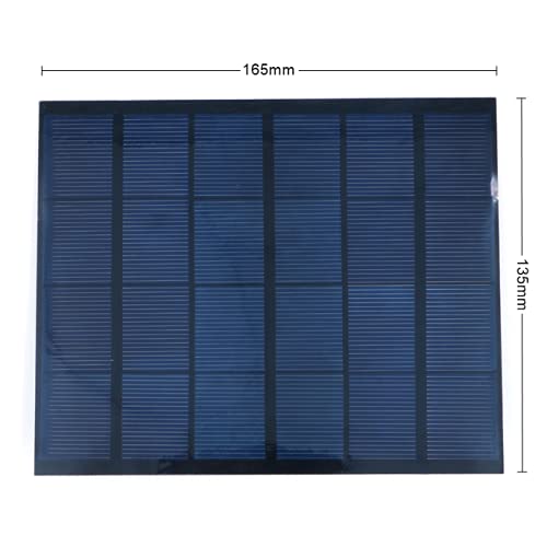 ZONADAH 3.5W 6V Mini Solar Panel Kit, USB Port, Batter Charger, DIY Home, Science School Projects, Camping,Fishing - Image 5