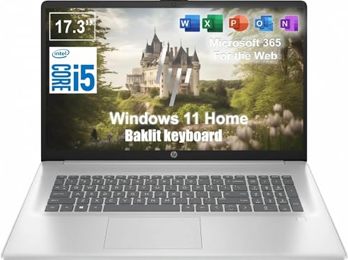 Laptop HP 17.3 pulgadas Core i5-1334U 32GB RAM 2TB SSD miniatura 1