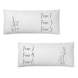 Pack de cojines para cama de matrimonio