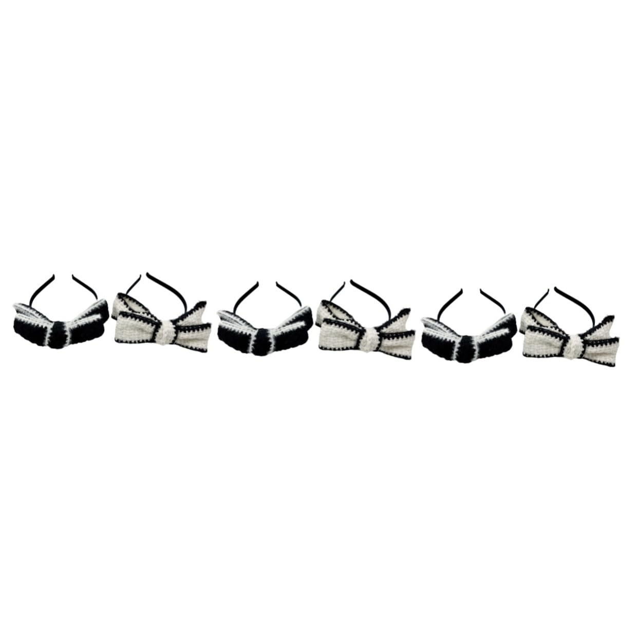 Healeved 6piezas Diadema De Lazo Para Mujer Accesorio De Pelo Elegante y Práctico Para Eventos y Uso Diario Pack