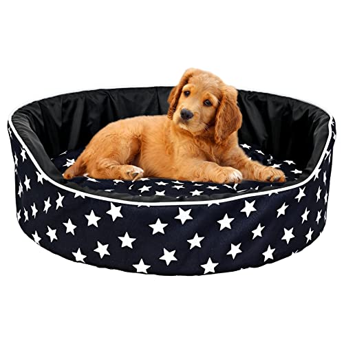 MS PET HOUSE Dog Beds for Large Dogs, Round Washable Dog Bed Comfortable and Breathable Pet Sofa Warming Orthopedic Dog Bed for Large Dogs (B0BRNTTH2X) Amazon Price History, Amazon Price Tracker