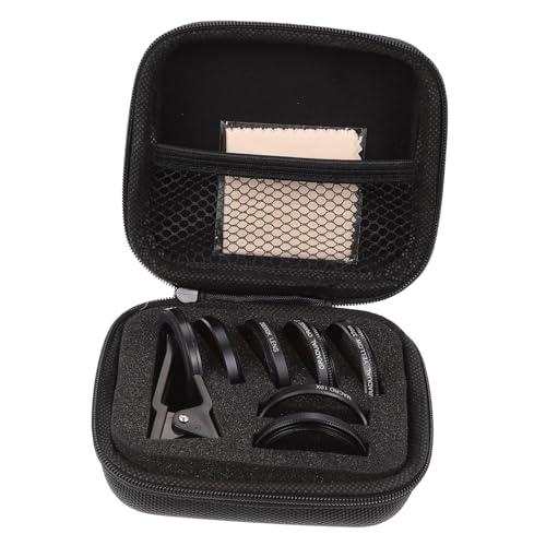 Tofficu Enhance Photo Coral Filter Set 6-in-1 Sea Tank Filter Easy Install Clip Ideal for Travel and Daily Snaps