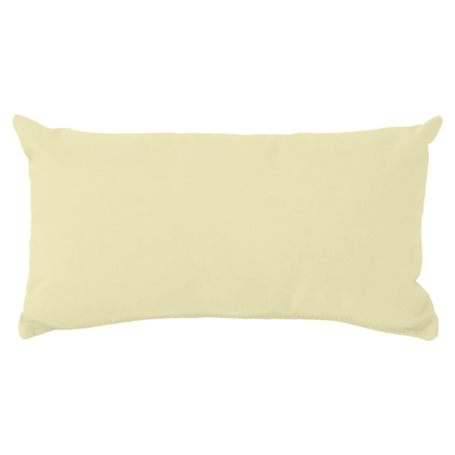 Lancashire Textiles Limited Manufacturers of quilts, pillows and homewares Sun Lounger Head Pillow (Yellow, 50cm x 25cm, Pack 2)