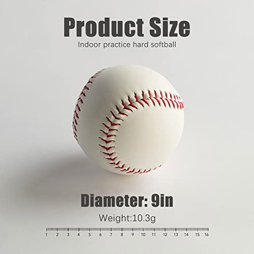 Gkk 12 Pack Baseballs Practice Baseball For Trainning Unmarked Autographs Baseball Standard Size Baseballs For Youth Baseball Trainning Pitching Throwing Balls (One Dozen) #TOP2