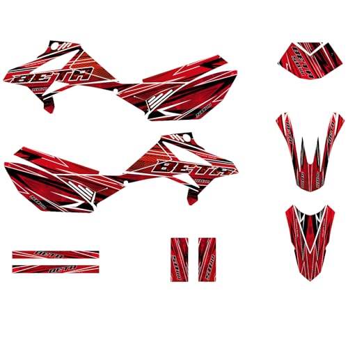 KIT DECO BETA RR 50 DE 2011 à 2020 CRYSTAL CLASSIC (Rouge)