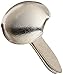 Mini Metal Paper Fasteners 100/Pkg-Round/Silver