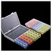 2 Pack 28 Grids Colorful Diamond Painting Box, Diamond Embroidery Box, Storage Case for Diamond Painting Rhinestone Accessories for DIY Craft, Mosaic kits, Diamond Stones Dividers Box Organizer