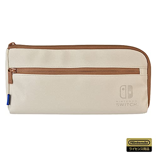 【任天堂ライセンス商品】ハンドポーチ for Nintendo Switch ベージュ【Nintendo Switch 有機ELモデル対応】
