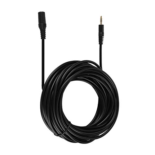 Cable de Audio Estéreo de Alta Fidelidad Jack de 3,5 Mm Cable Auxiliar Macho A Hembra Cable de Extensión de Audio Con Sonido Estéreo de Alta Fidelidad para Auriculares de Teléfono Inteligente(10m)