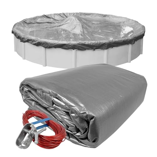 Pool Mate cubierta invernal para piscina 33 ft extra fuerte miniatura 1
