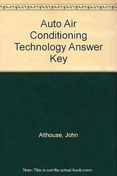 Paperback Auto Air Conditioning Technology/Answer Key Book