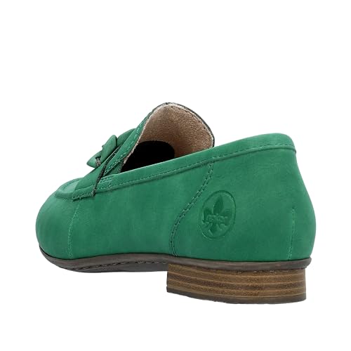 Rieker Damen 51999 Slipper, Smaragd, 40 EU