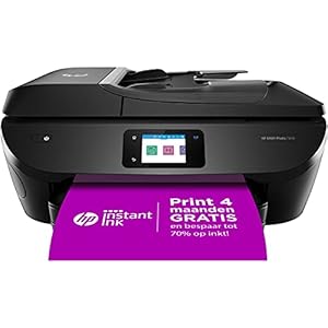 HP ENVY PHOTO 7830 All-in-One, Draadloze Wifi kleuren inktjet printer voor thuis (Printen, faxen, scannen, kopiëren…