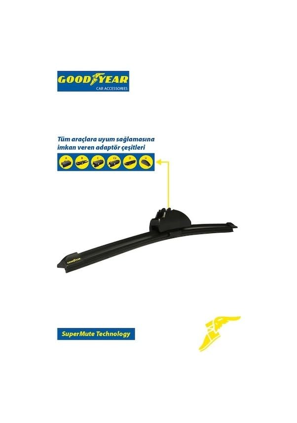 Goodyear Dodge Caliber 2006-Onwards Supermute 2'Li Silecek Takımı 580Mm 400Mm