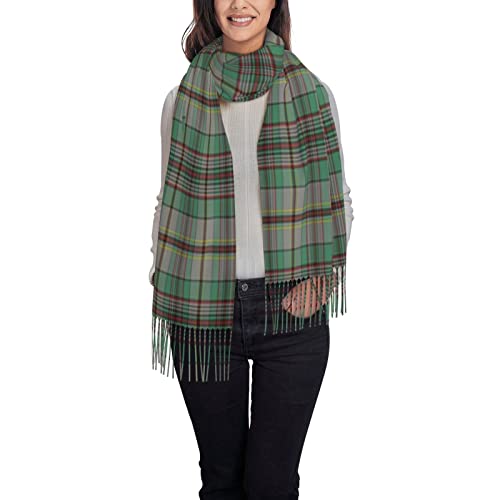 Scottish Clan Craig Tartan Soft Cashmere Feel Scarf Winter Warm Scarves Large Pashmina Shawl