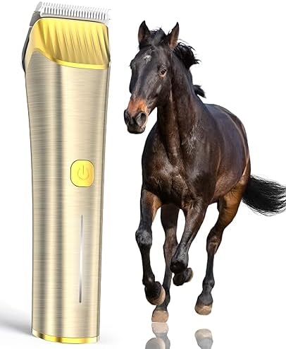oneisall Cordless Horse Clippers for Horse Grooming, RK034