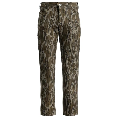 BLOCKER OUTDOORS Shield Series Reliant Lightweight Hunting and Outdoor Pants for Men - Moisture Wicking and Odor Resistant (MO Bottomland Original, 34 REG)