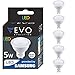 Produktbild 5er pack LED GU10 5W A+ Lampe, 350 Lumen, Markenqualität, SMD2835 SAMSUNG, 120 GRAD, Neutral 4000K