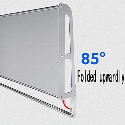 Mensola da cucina rimovibile in acciaio inox con montaggio a parete e portasciugamani galleggiante, per bagno e camera da letto, 30 x 40 cm, 22 opzioni di dimensioni, soluzione salvaspazio elegante e