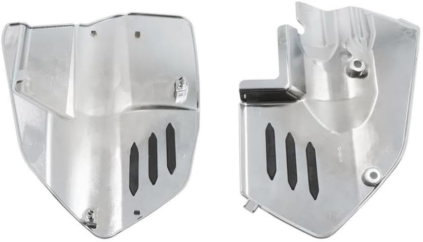 Motorcycle Fairing Frame Cover Lower Engine Side Guard Protection Compatible with Goldwing 1800 F6B GL1800 2018 to 2023 Chrome Accessories(Full Set)