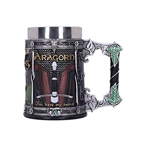 Nemesis Now Offiziell lizenzierter Herr der Ringe Die Kunststoff Freundschaftskrug Cover