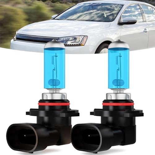TTDBDAN Halogen Headlights Fit for Volkswagen Jetta 2007-2014 Headlight Bulbs,9006 Fog Lights Bright Front Lights,Plug And Play,Pack of 2