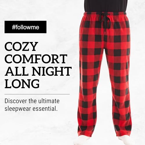 #followme Microfleece Men’s Plaid Pajama Pants