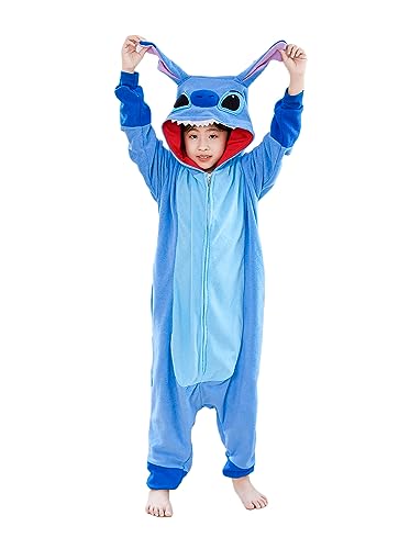 Unisex Onesie Kids Animal Pajamas Halloween Christmas Cosplay Costume(8-10Years)