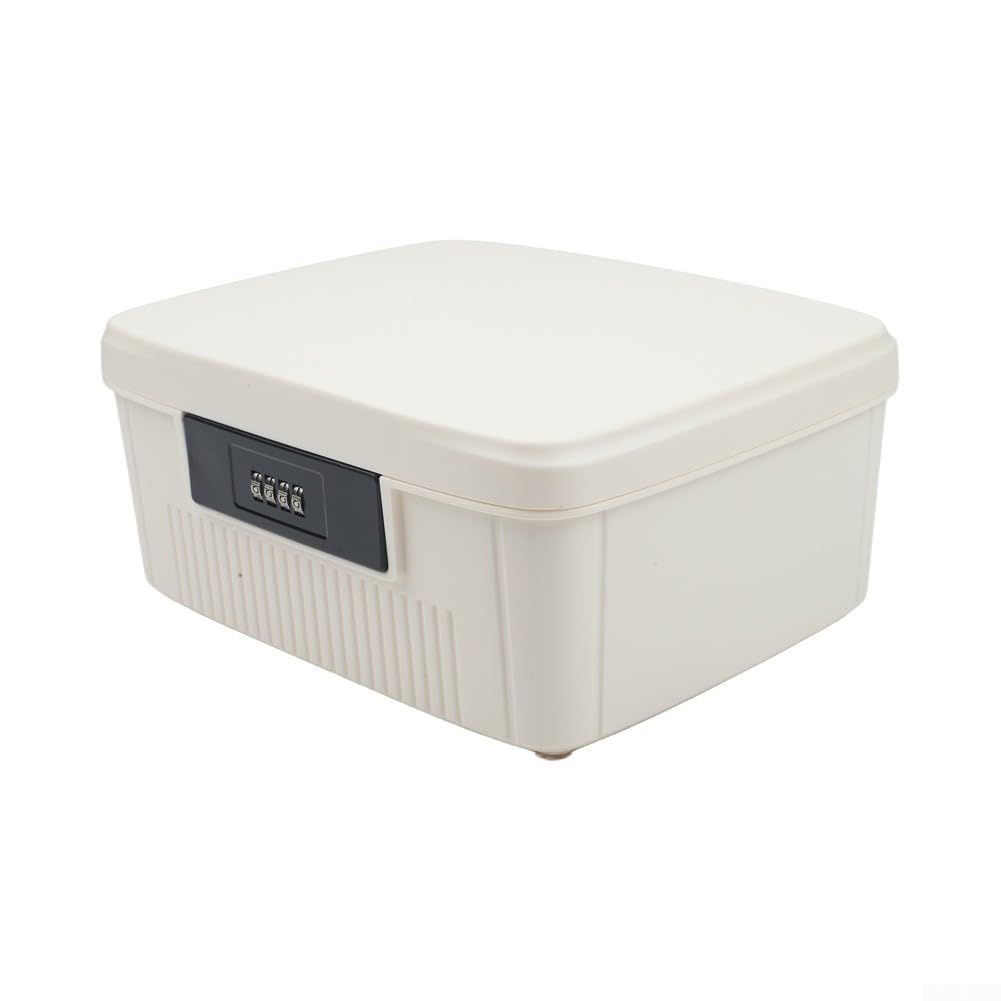 Tablettenbox 7 Tage Groß 9L Plastik Robust(White)