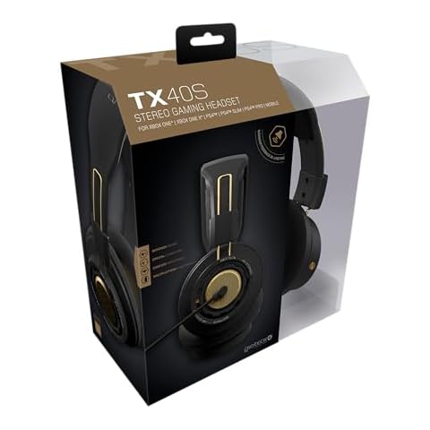 Gioteck TX-40 S Wired Stereo Gaming Headset (Black/Bronze) Cover