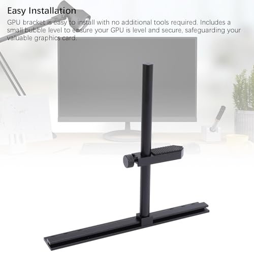 Soporte para GPU Diyeeni, Ajuste 10-129mm, Negro miniatura 5