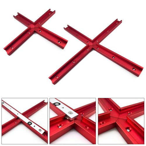 Connecteurs croisés en T aluminium usiné de haute précision pour rails