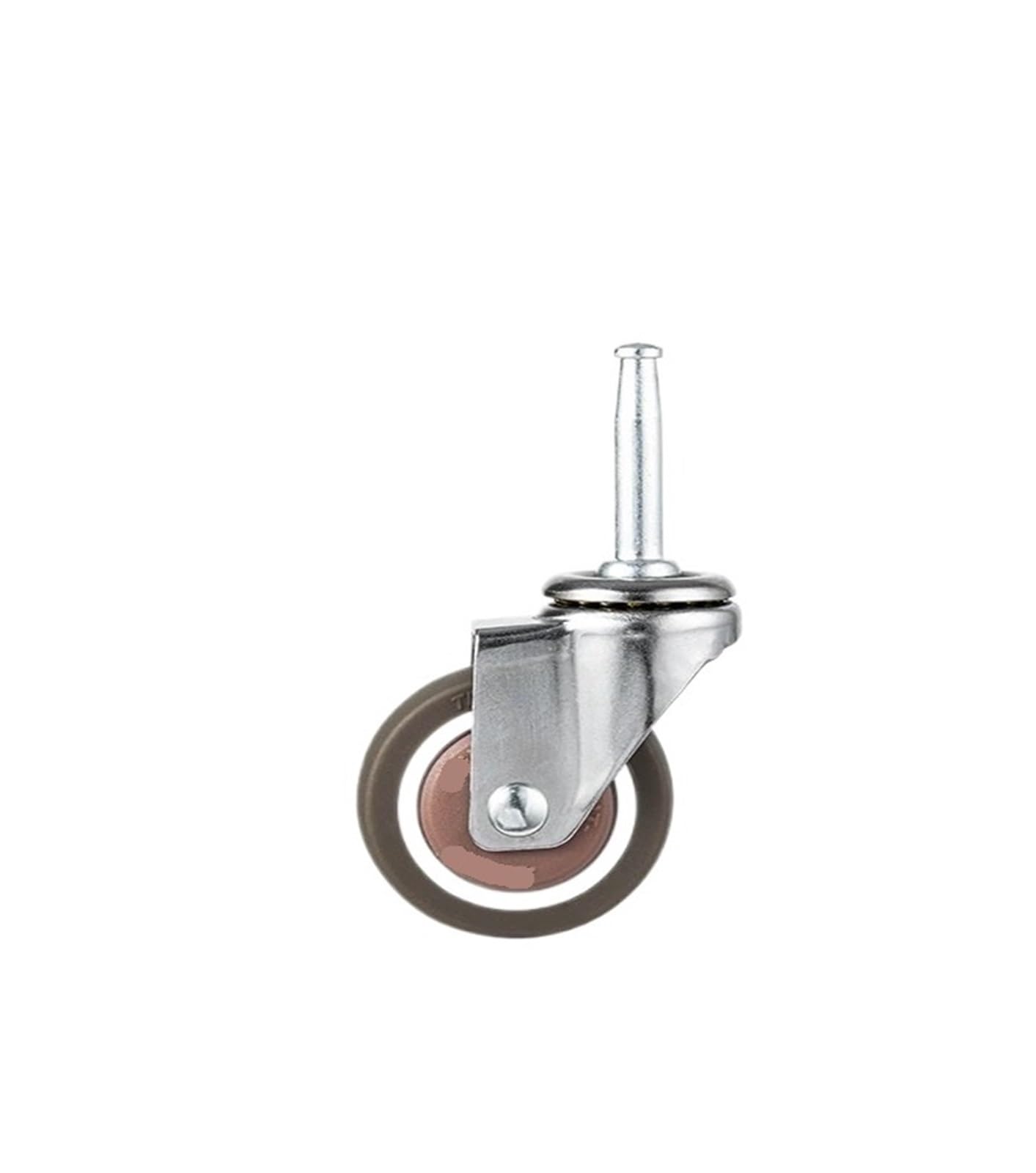 Mxxdmopd No.2-4 Pcs 4 Pieces/Lot 1.5 Inch Furniture Accessories Rod Wheel Silent Swivel Caster Pulley Roller(No.2-4 Pcs)