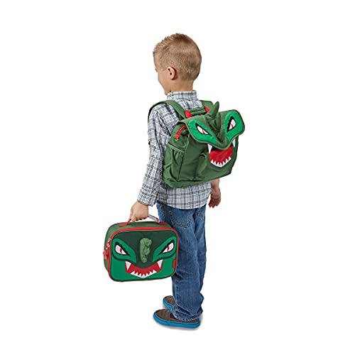 Bixbee Kids Backpack, Dinosaur Backpack For Boys & Girls, Water Resistant Backpack With Pockets, Durable Zippers & Easy Carry Design - Perfect Size Children's Bookbag For School #TOP2