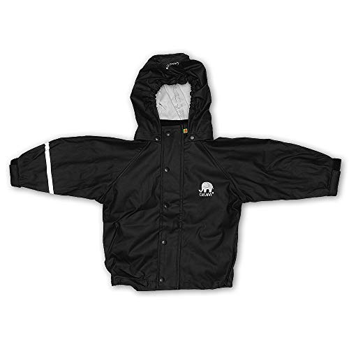 Image of CeLaVi European Kids Rain, Mud and Snow Suit for Boys Girls with Detachable Hood, Waterproof 2 Pcs Rain Set or Onepiece