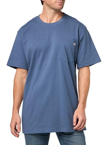 Image of Dickies Men's Heavyweight Heathered Short Sleeve Pocket T-Shirt
