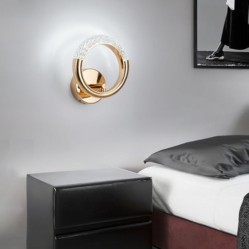 Lámpara de pared moderna con iluminación LED decorativa para salón y pasillo interior 3